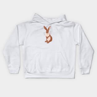 Fluffy Easter Bunny Kids Hoodie